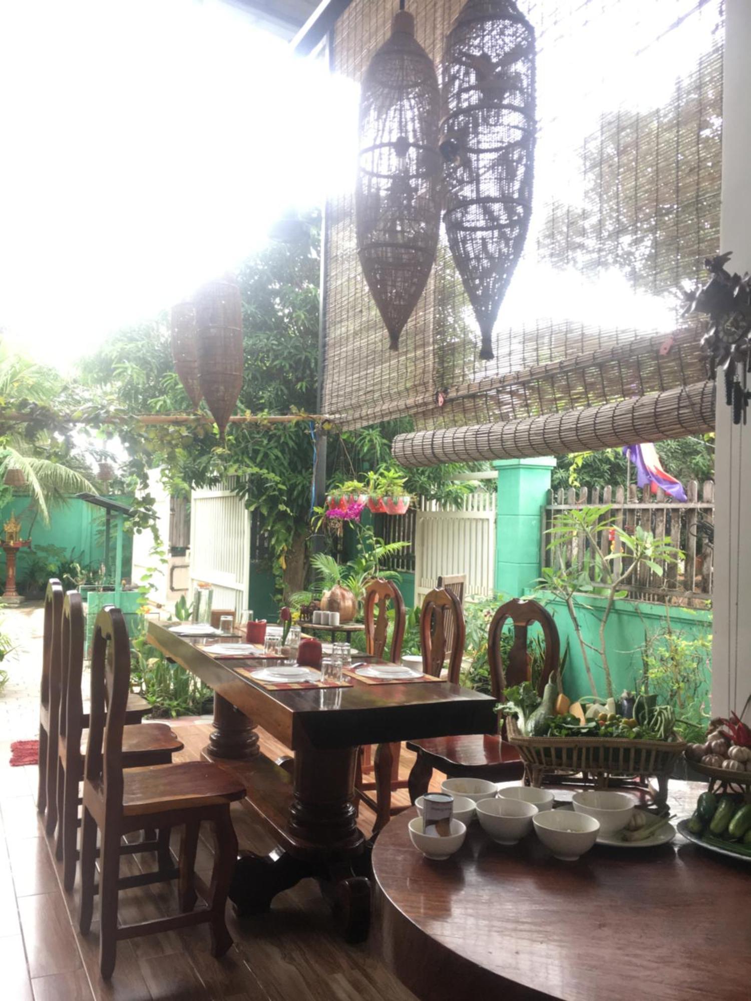 Bloom Garden Bed & Breakfast เสียมราฐ ภายนอก รูปภาพ